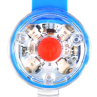 blinkende hundehalsbånd