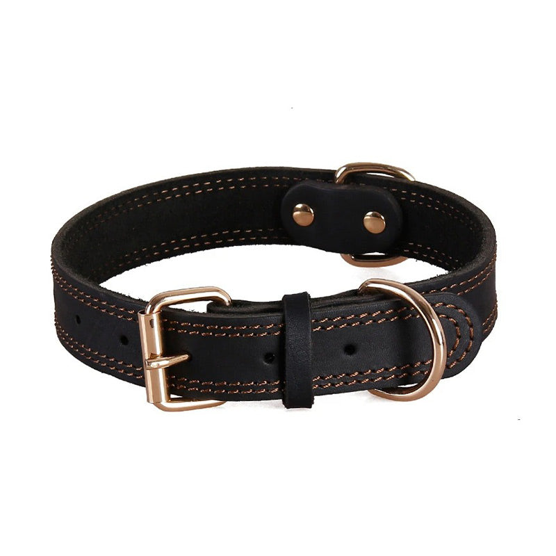 hundehalsbånd læder