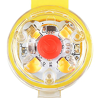 blinkende hundehalsbånd